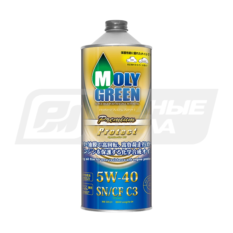 MOLYGREEN Premium Protect 5W40 SN/CF C3, 1л 0470112